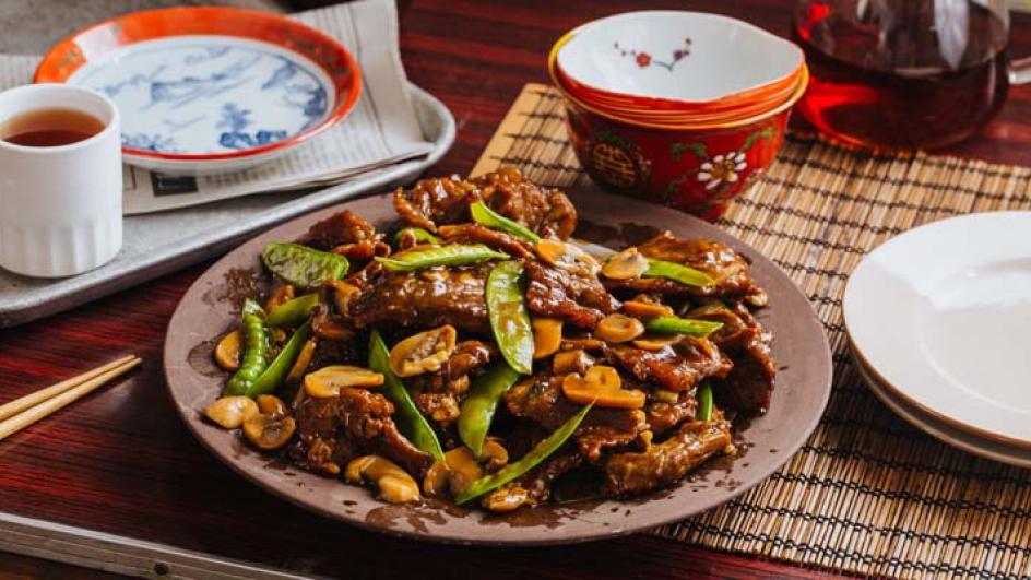 Beef with Mushroom