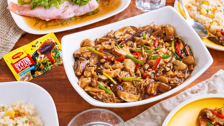Oyster Stir Fried Mushrooms