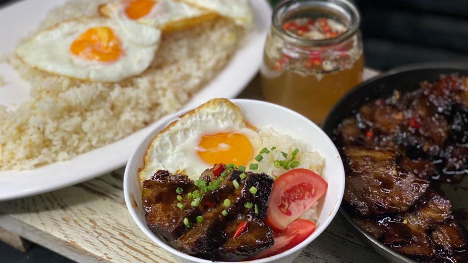 Tapsilog-Style Litsong Baka