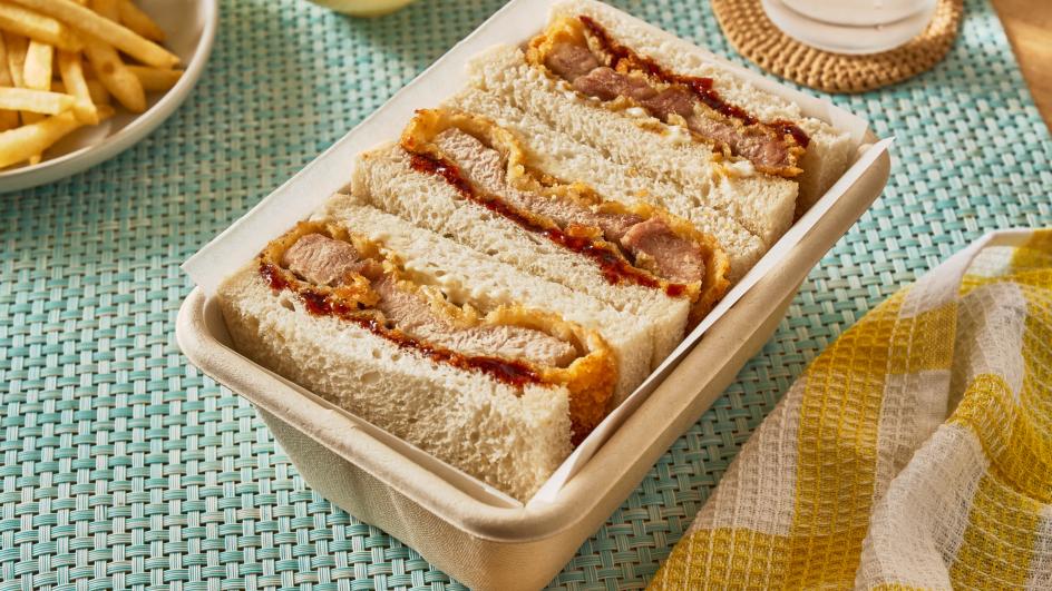 Pork Katsu-Style Sandwich