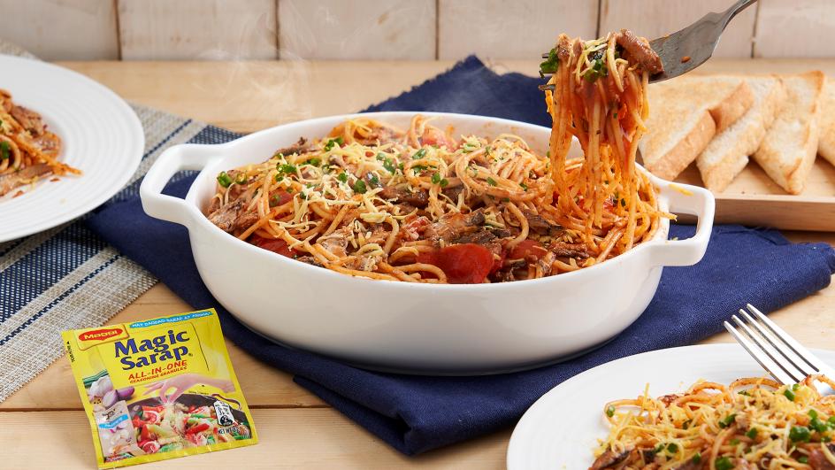 Sardines Spaghetti Recipe