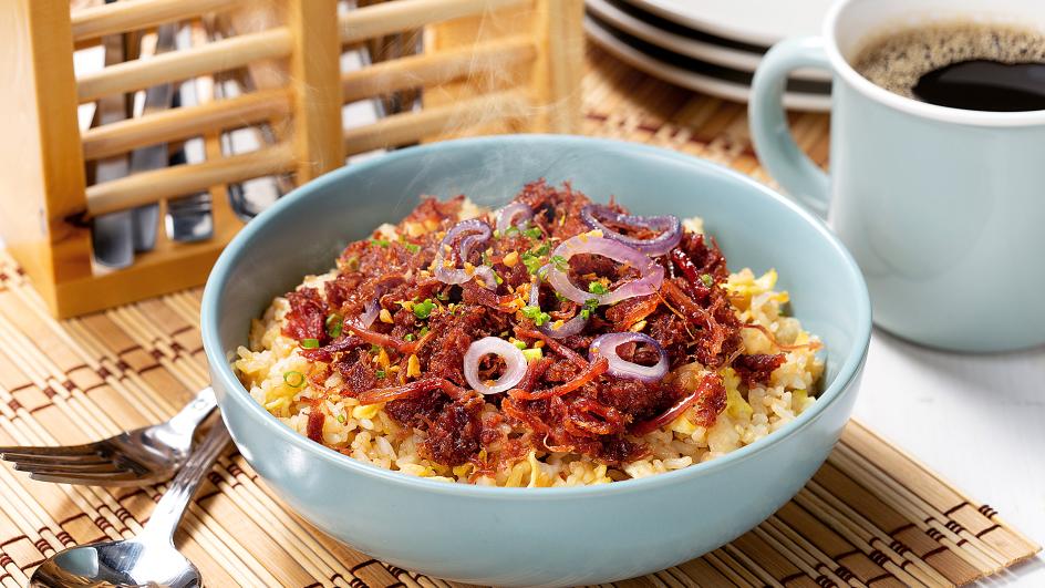 Crispy Corned Beef Fried Rice