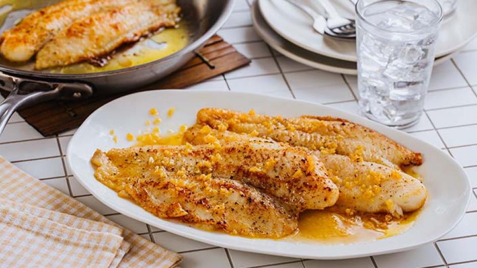 Buttered Fish Fillet Recipe