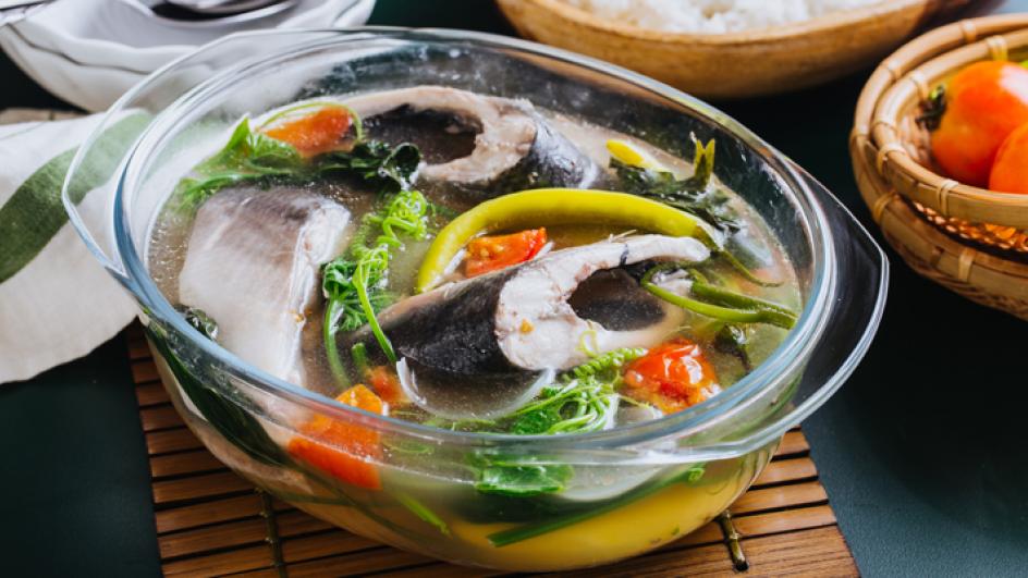 Sinigang na Bangus with Gabi