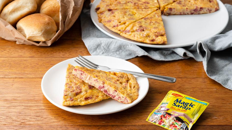 Tortang Corned Beef