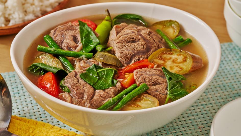 Beef Sinigang with Gabi Recipe
