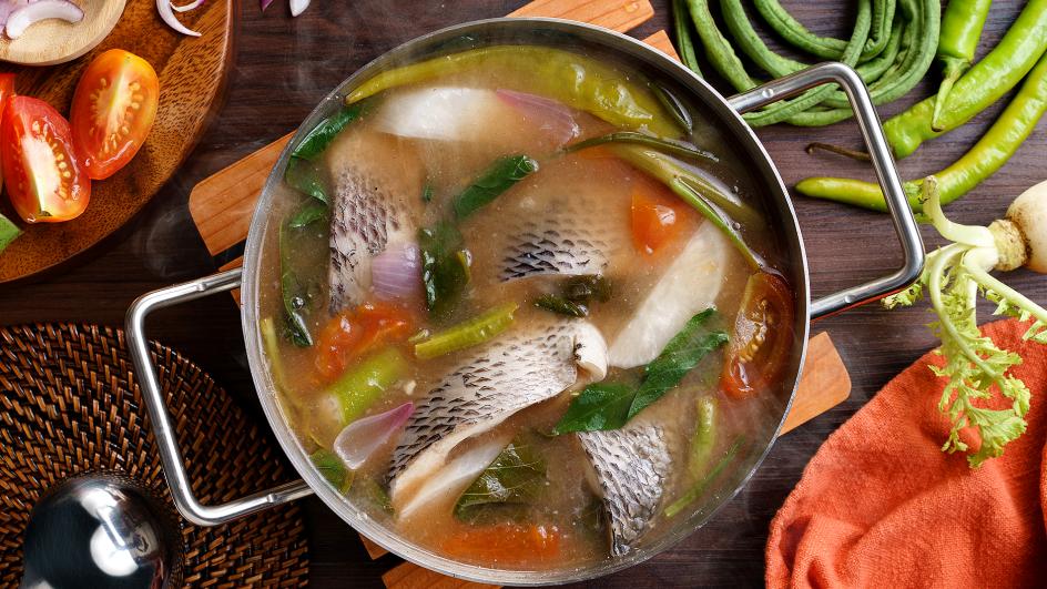 Magical Sinigang na Tilapia with Gabi