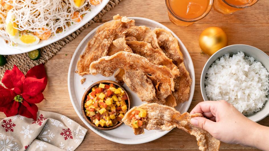 Crispy Liempo Chips