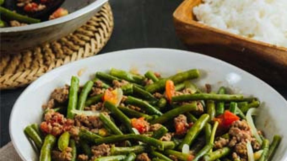 Saucy Adobong Sitaw Recipe