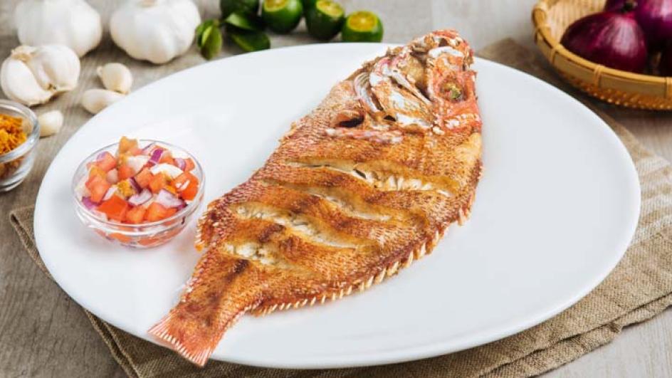 Fried Maya-maya