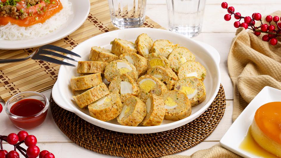 Creamy Chicken Embutido