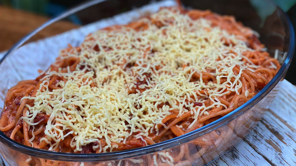 Corned Beef Spaghetti
