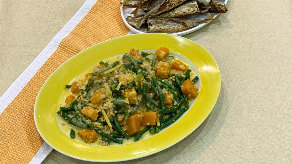 Ginataang Sitaw at Kalabasa
