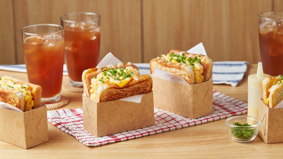 Korean-Style Egg Drop Sandwich