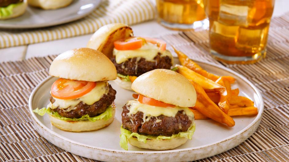Grilled Mini Burgers