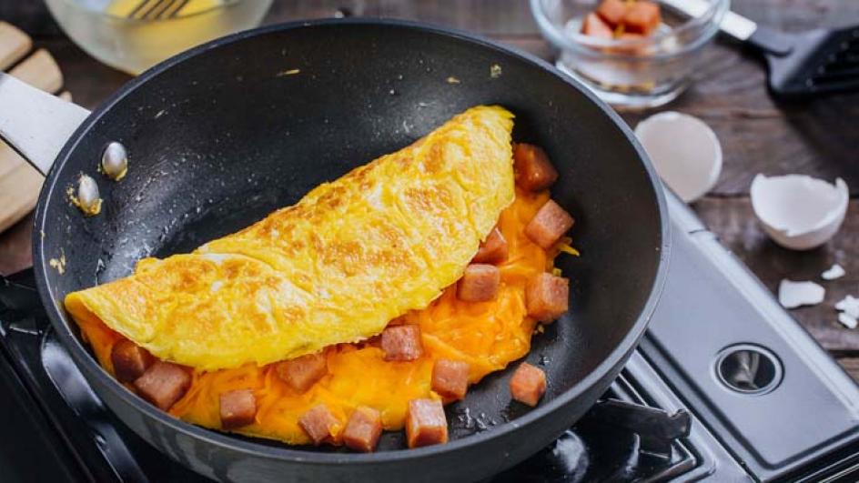 Ham and Cheese Omelette