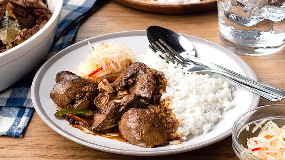 Chicken Liver Adobo