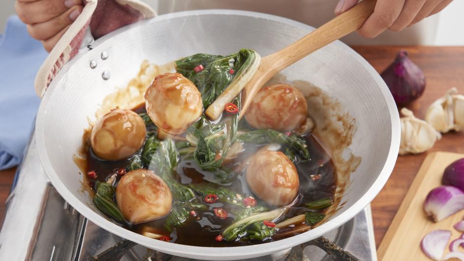 Sweet and Spicy Eggs