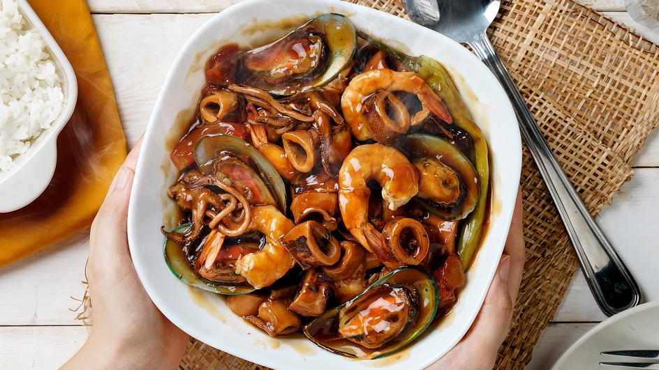 Seafood Adobo