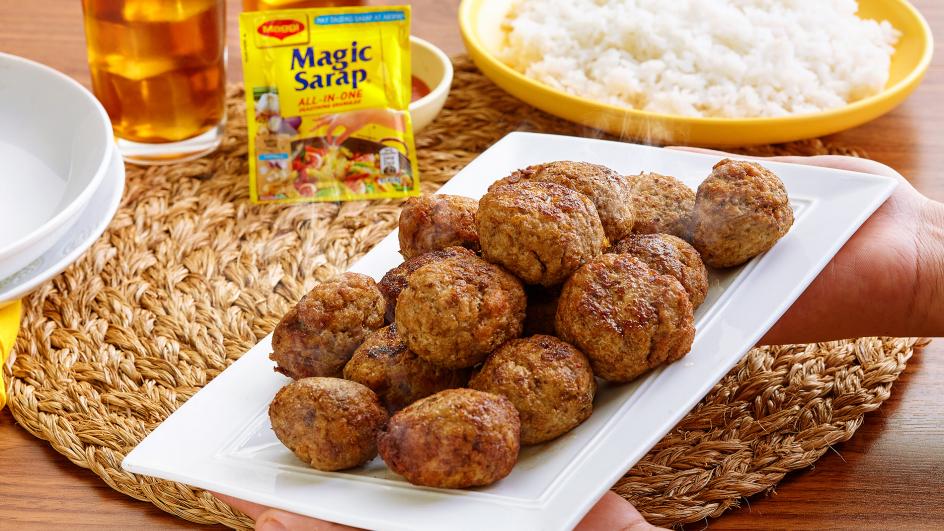 Tortang Talong Meatballs