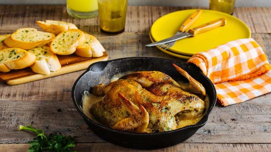 Pan Roasted Chicken Recipe