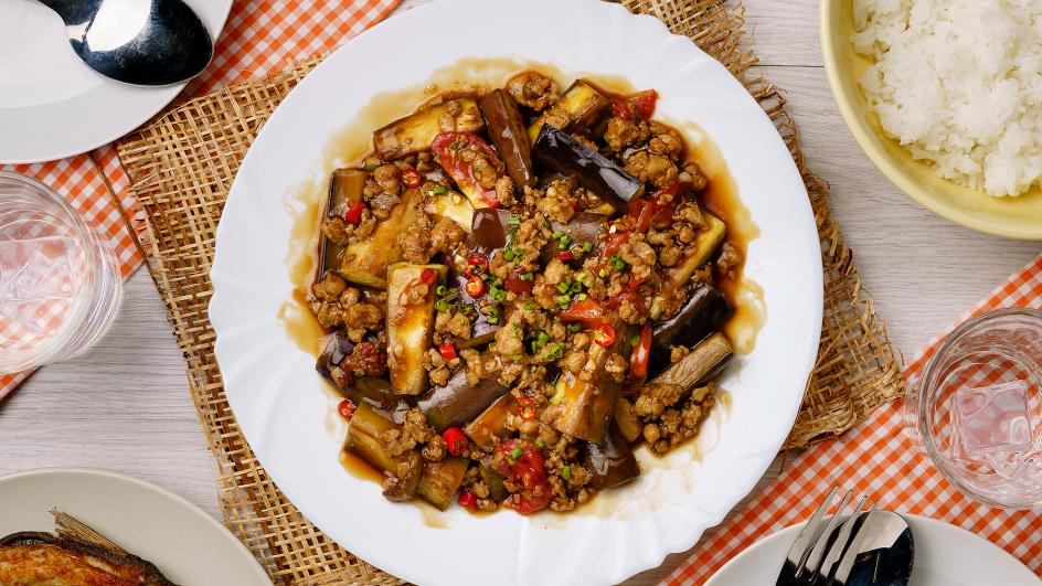 Talong Stir Fry