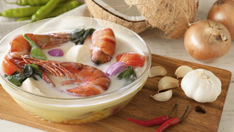 Sinigang na Sugpo sa Gata