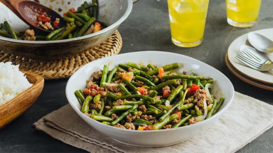 Saucy Adobong Sitaw Recipe