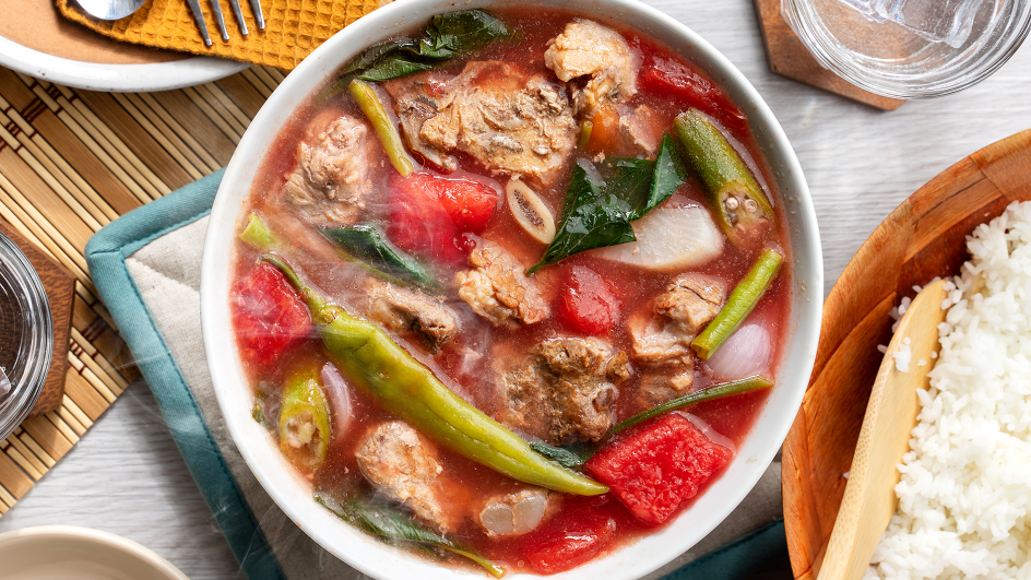 Watermelon Beef Sinigang with Gabi