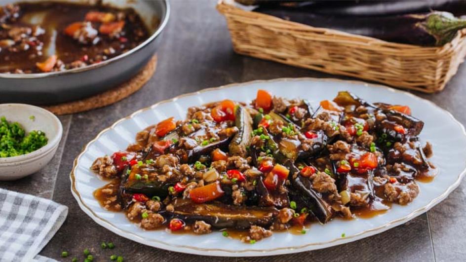 Minced Pork with Eggplant Recipe