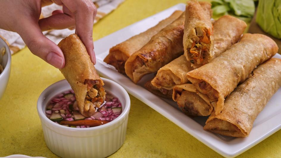 Fried Lumpiang Gulay