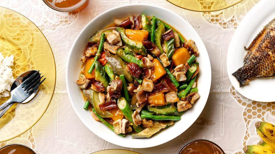 Pinakbet with Lechon