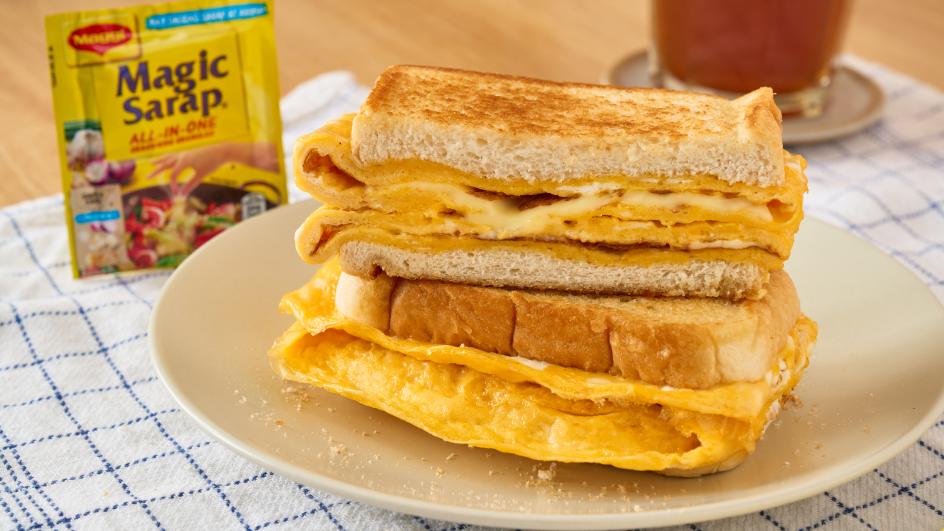 One-Pan Egg Toast