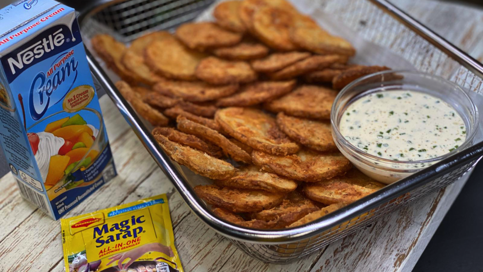 Restaurant-Style Breaded Potato Chips