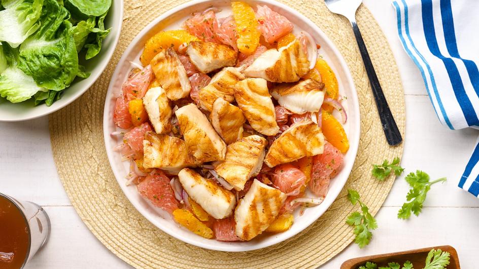 Grilled Gindara With Citrus Salsa