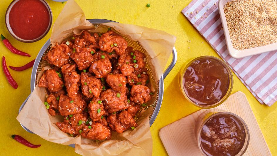 Spicy Chicken Popcorn