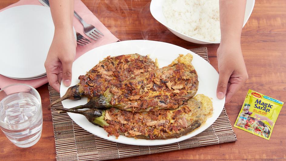 Tortang Talong at Sardinas Recipe
