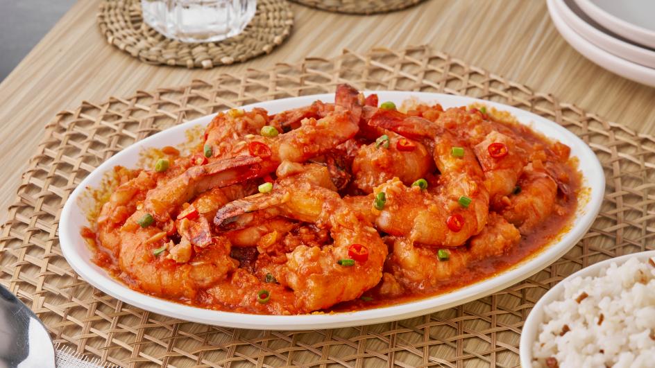Buttered Shrimp with Garlic Recipe
