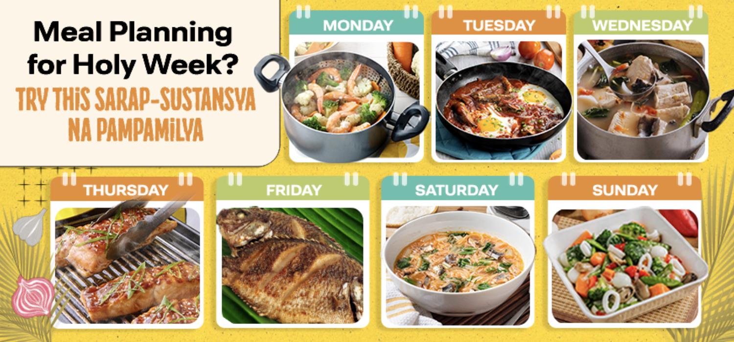 Meal Planning for the Holy Week