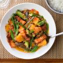 Pinakbet with Lechon Kawali
