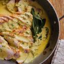 Pan Roasted Pork Tenderloin with Mustard Cream Sauce Recipe