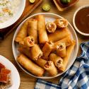 Lumpiang Gulay with Lechon