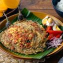 Tortang Talong with Luncheon Meat