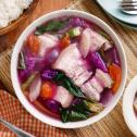 Pork Sinigang with Ube Recipe