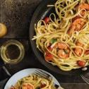 Prawns and Garlic Pasta