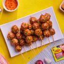 Glazed Fried Chicken Meatballs