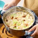 Sopas with Lechong Manok