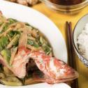 Steamed Lapu-Lapu