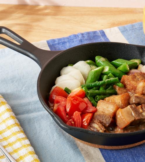 Magical Sizzling Pork Sinigang