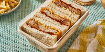 Pork Katsu-Style Sandwich